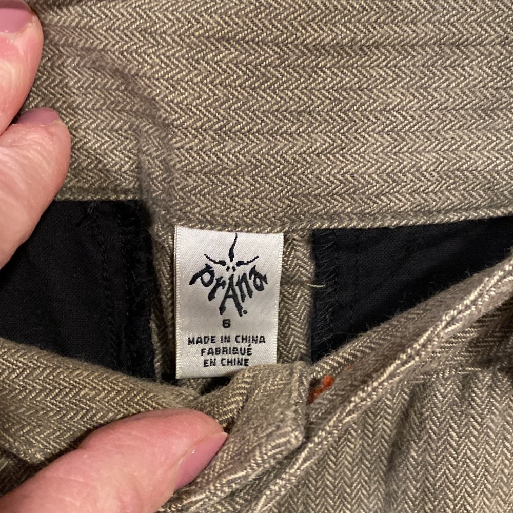 Prana wide leg cropped pants size 6 - Picture 5 of 6
